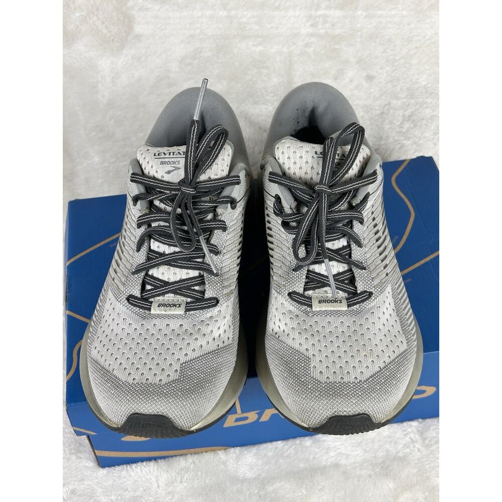 Brooks Womens Levitate 1202581B131 Gray Running Shoes Sneakers Sz 7.5 M (B) - Picture 5 of 9